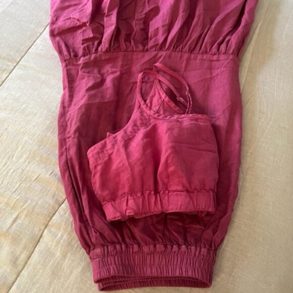 100% Linen Summer Co-ord Set — Skirt AND Crop Top - Picture 6 of 13